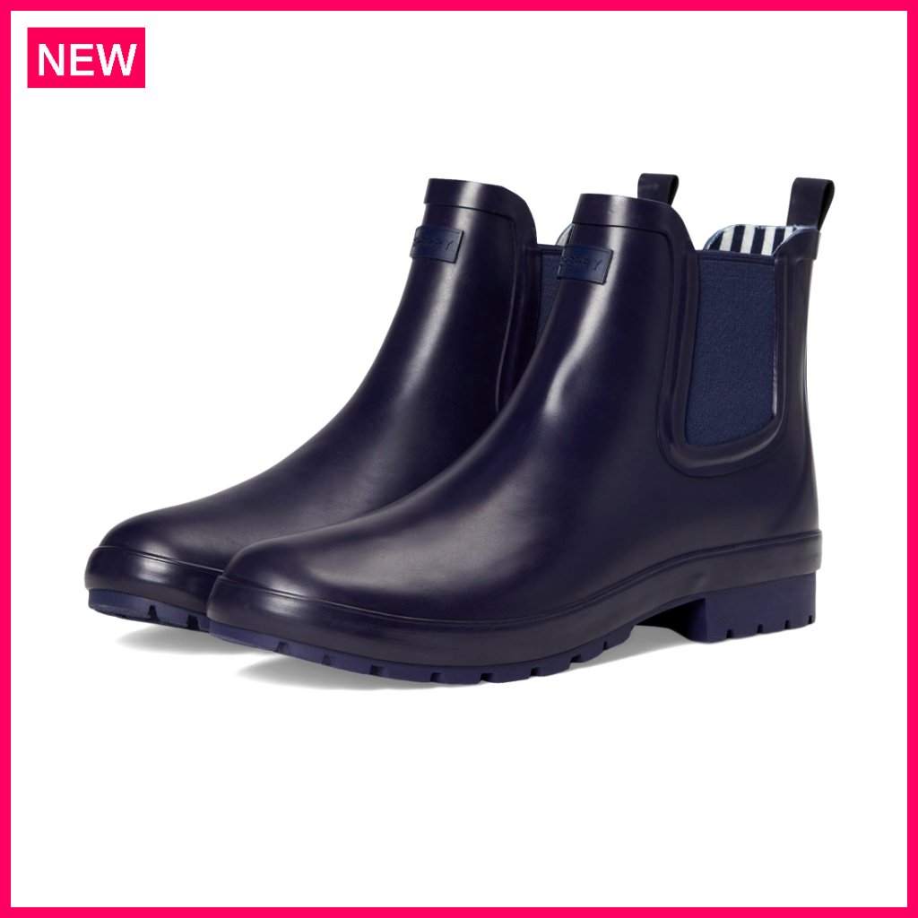Waterproof Chelsea Rain Boots Slip-On Ankle Boots Women's Footwear